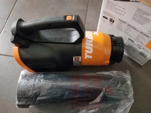 Worx WG546 20V 340CFM 2-Speed Cordless Turbine Leaf Blower Tool Only No Noozle