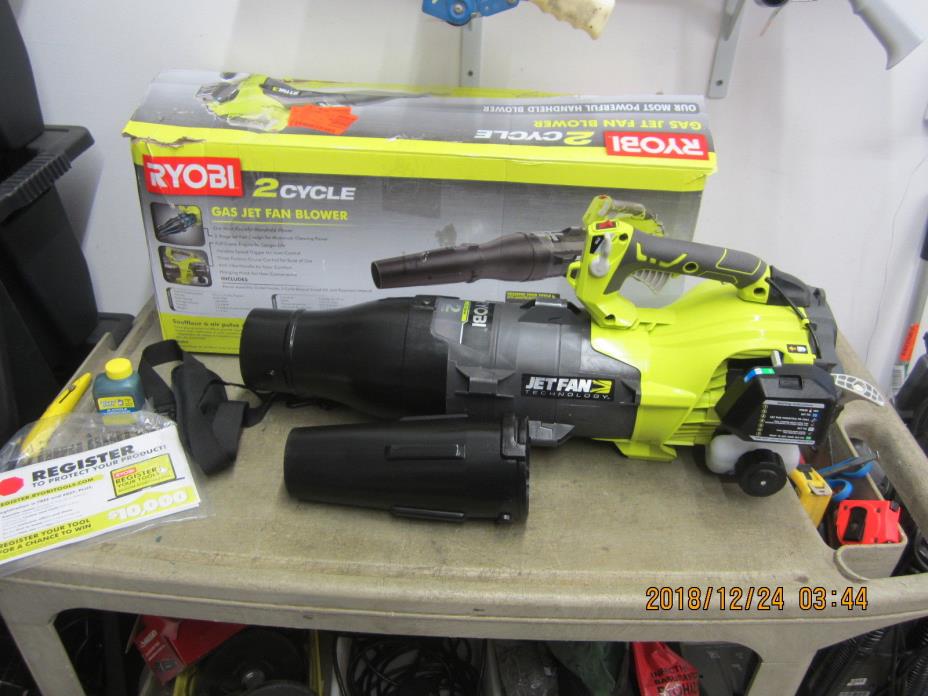 Ryobi RY25AXB 160 MPH 520 CFM 25cc Gas Jet Fan Blower