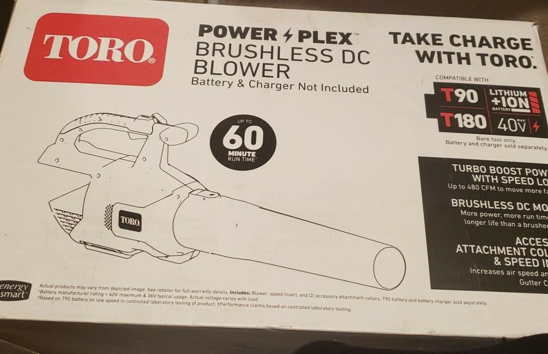 TORO PowerPlex  Brushless DC Blower 51690T (tool only)......BRAND NEW