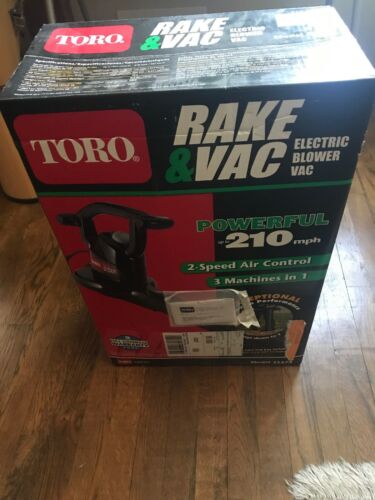 Toro Electric Rake & Vac 51574-New Un-Opened Factory Box