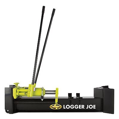 Sun Joe Logger Joe 10-Ton Hydraulic Manual Steel Portable Log Splitter Lj10m ...