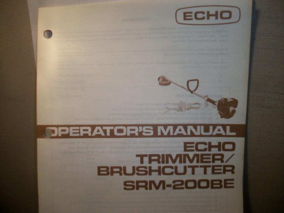 ECHO SRM-200BE TRIMMER/BRUSHCUTTER 