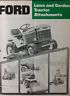 Ford LT 75 LGT 100 120 125 145 165 Lawn Garden Tractor Implements Sales Manual