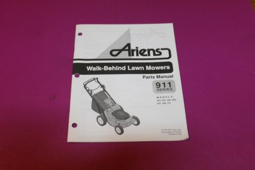 Ariens Series 911 Models 503, 504, 505, 506, 507, 508 511 Walk-Behind Lawn Mower
