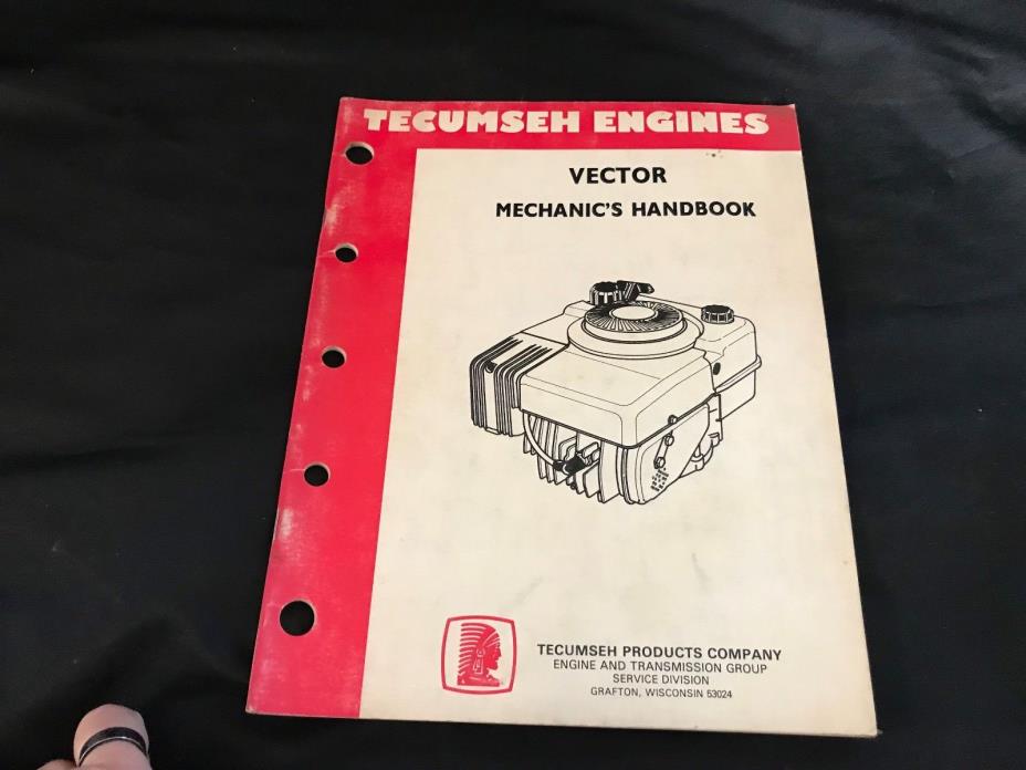 Tecumseh Engines Vector Mechanics Handbook