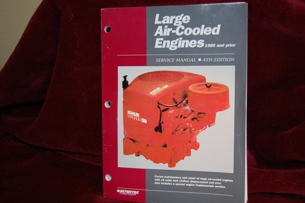 INTERTEC 4TH EDITION LARGE AIR COOLED ENGINES 1988 and Prior Service Manual
