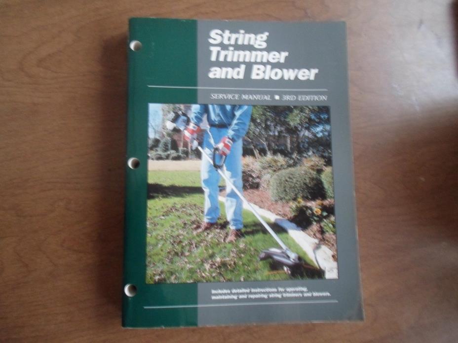 service manual, string trimmer and blower