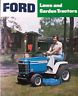 Ford LGT 100 120 125 145 165 Lawn Garden Tractor Color Sales Brochure Manual '78