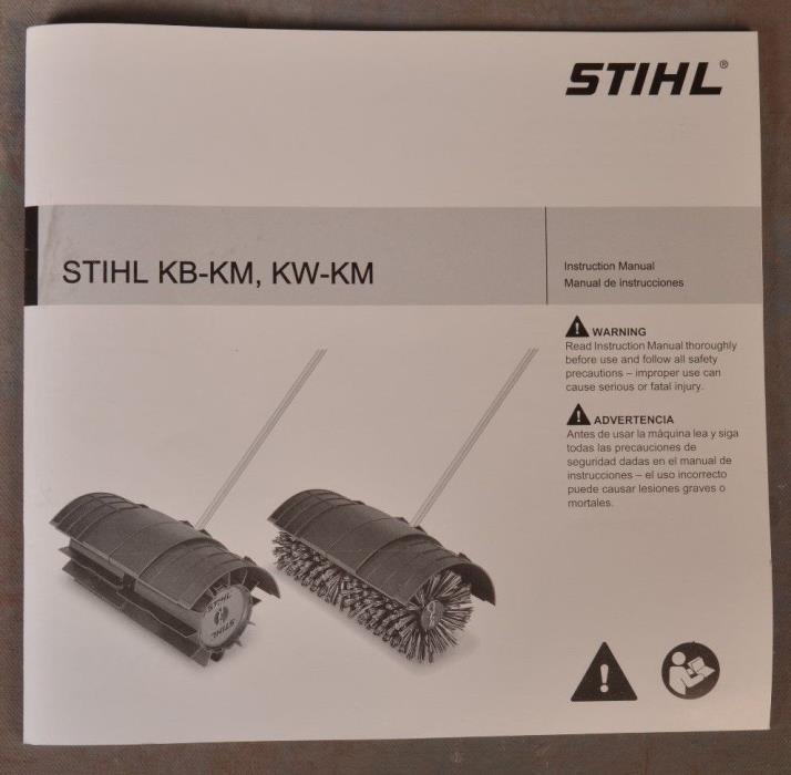 Stihl KB-KM KW PowerSweep Attachment Owner Operator Manual KM131 KM90 KM91 KM130