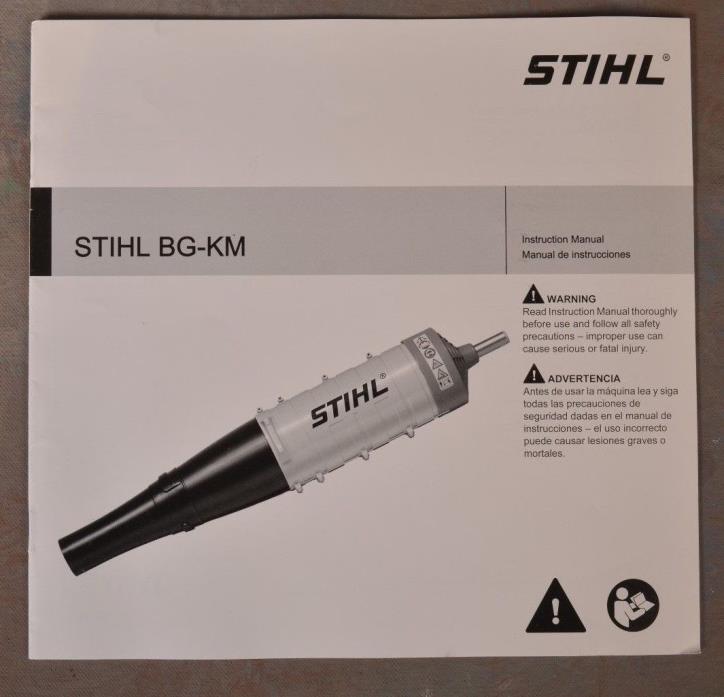 Stihl BG-KM Blower KM Attachment Owners Operators Manual KM131 KM90 KM91 KM130