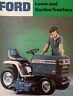Ford LT LGT 100 120 125 145 165 Lawn Garden Tractor Color Sales Brochure Manual