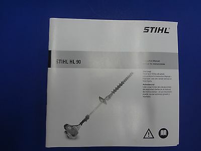 Stihl HL 90  Hedge Trimmer Instruction Manual