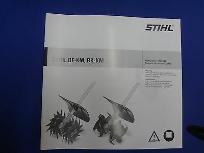 Stihl BF-KM, BK-KM Soil Cultivators Instruction Manual