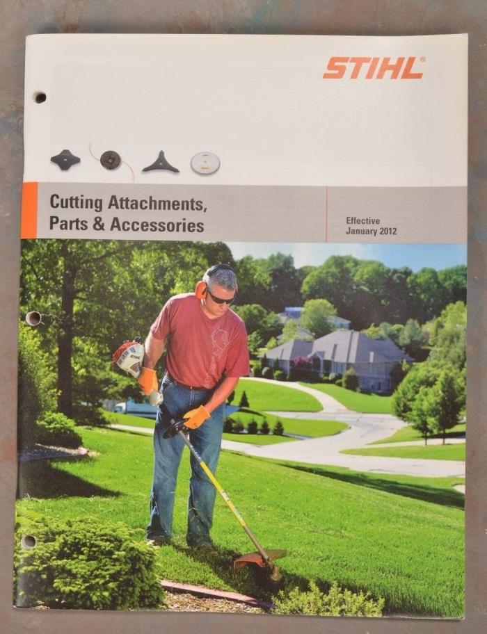 Stihl Cutting Attachment Parts & Accessories Catalog for Trimmers & Brushcutters