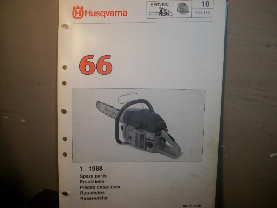 HUSQVARNA 66 CHAINSAW 