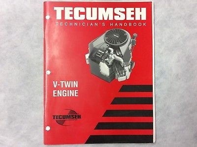 Tecumseh V-Twin TVT Engine Technician's Handbook Shop Manual 696325