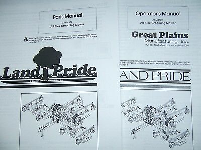 LAND PRIDE Parts & Operator Manuals * All Flex Grooming Mower AMF4522