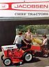 Jacobsen Super Chief 1200 Lawn Garden Tractor Color Sales Brochure Manual Ford