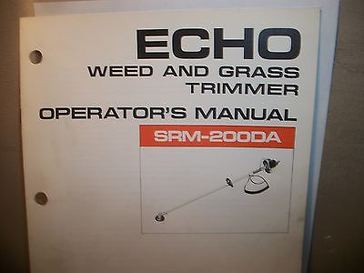 ECHO SRM-200DA WEED&GAS TRIMMER 
