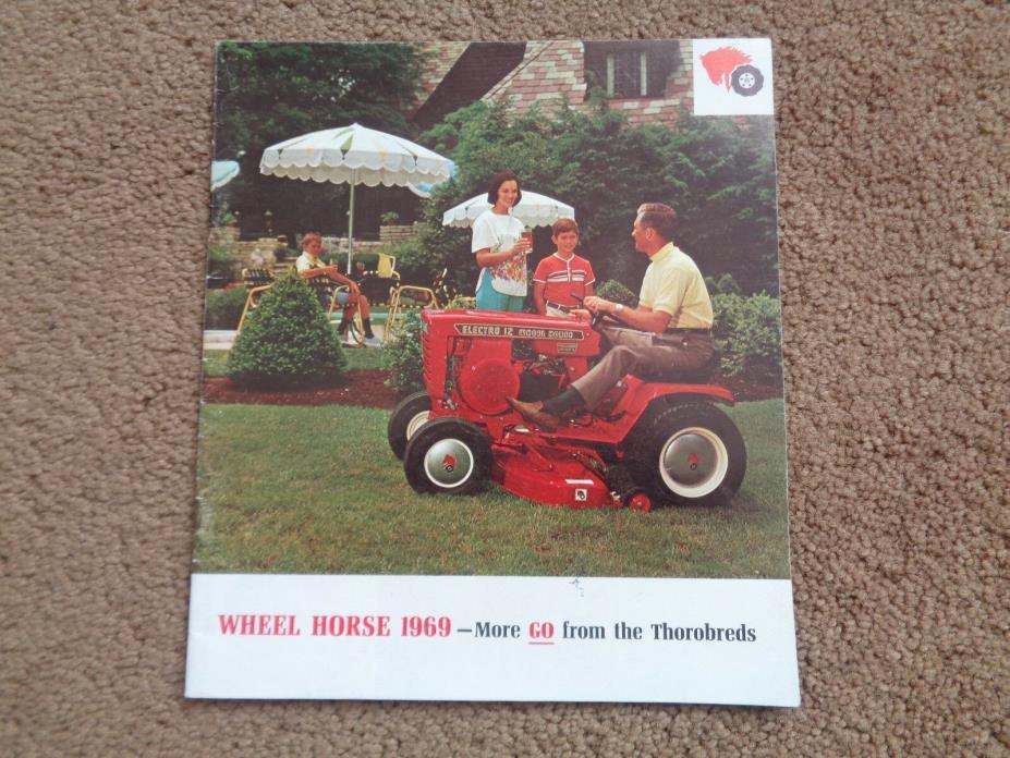 Wheel Horse Sales Brochure 1969