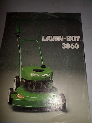 Vintage Original Factory Lawn-Boy 1987  Mower  model 3060 Brochure