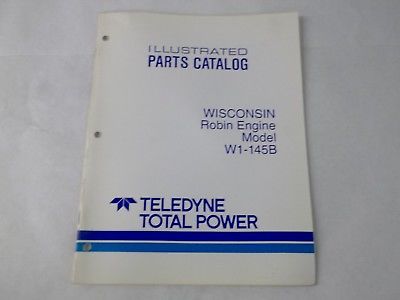 Wisconsin Teledyne Bolens w1-145b parts catalog