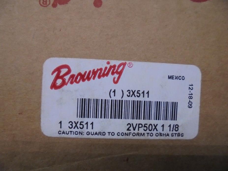 Browning Variable Pitch Sheave   Part # 2VP50X