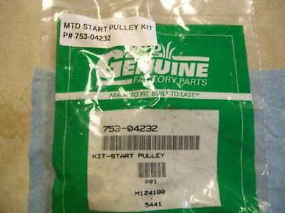 MTD STARTER PULLEY KIT - PART 753-04232