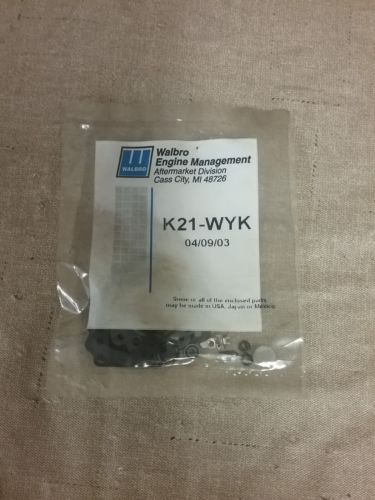 New Genuine Walbro Gasket & Diaphragm Kit K21-WYK