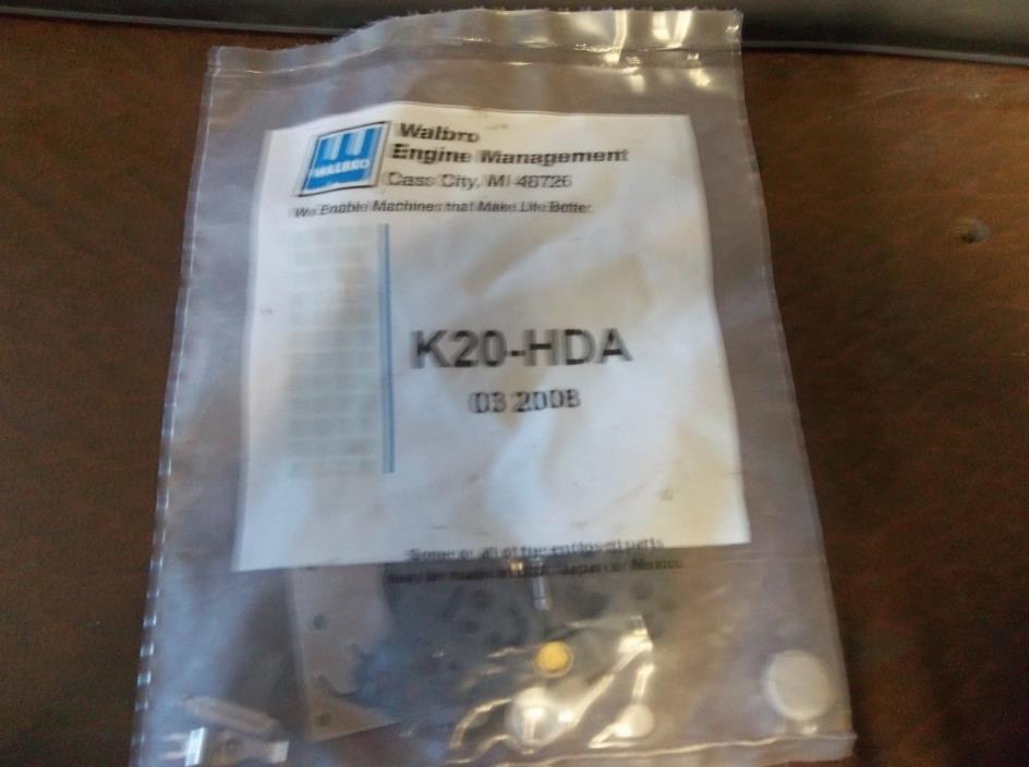 WALBRO CARB-KIT K20-HDA REPAIR KIT