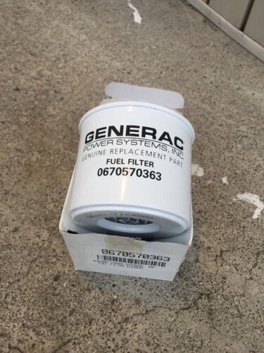 Generac Power Systems Fuel Filter Element #06705703630 Small Engine Generator