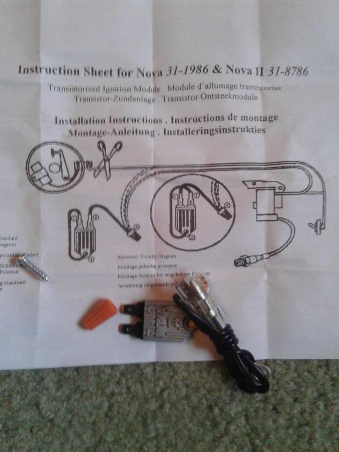 Electronic Transistorized Ignition Module NOVA II Small Engine Igniter Assembly