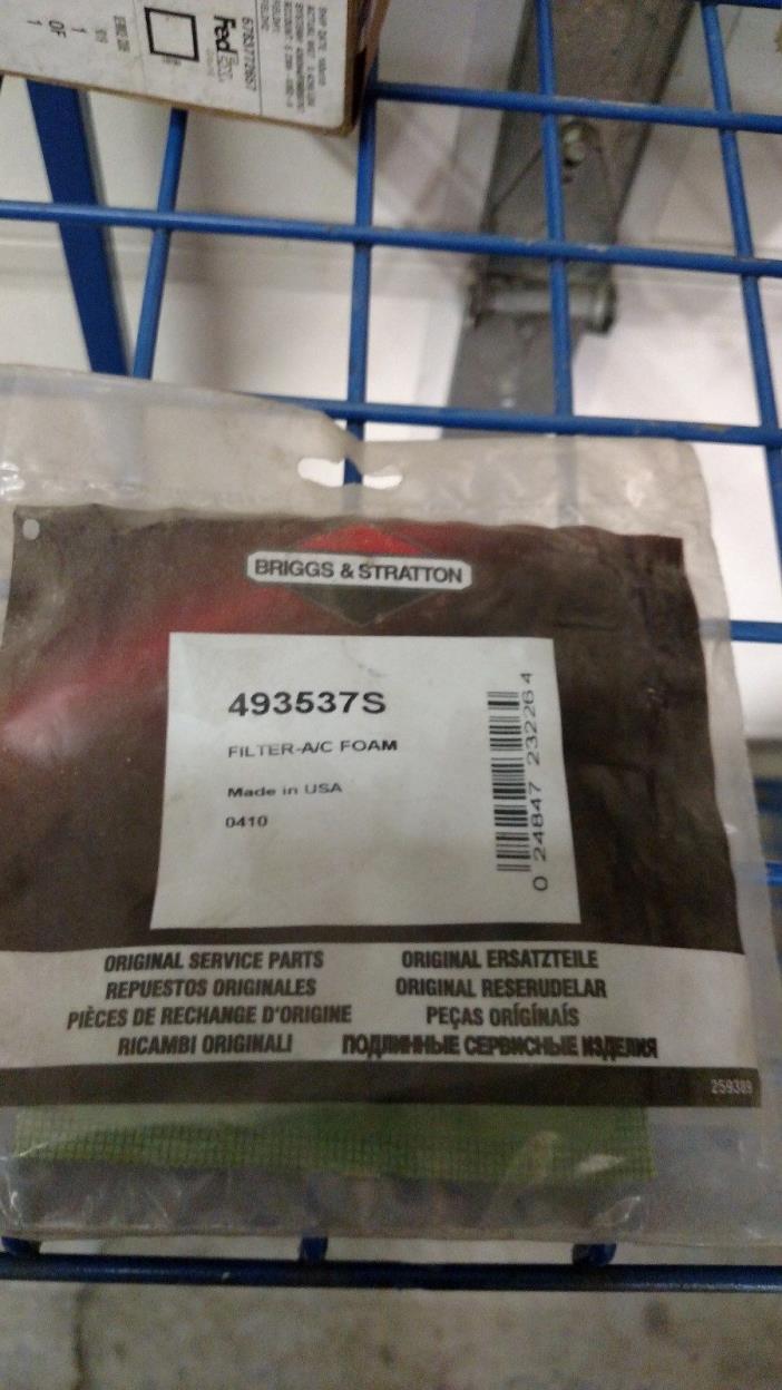 Briggs & Stratton 493537S Filter Pre-Cleaner