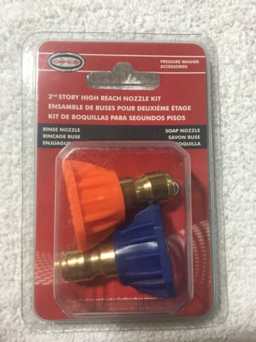 Simpson 2nd Story High Reach Pressure Washer Soap Rinse Nozzle Kit Max 5000psi
