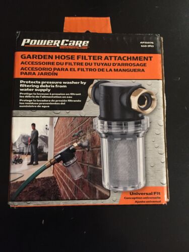PowerCare Garden Hose Filter Attachment - AP31076 - NEW IN OPENED PACKAGE