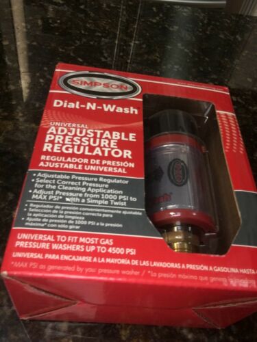 Simpson Dial-N-Wash adjustable Pressure regulator 82232