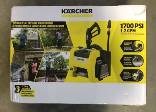 Karcher K1700 Cube Electric Power Pressure Washer 1700 PSI TruPressure NEW