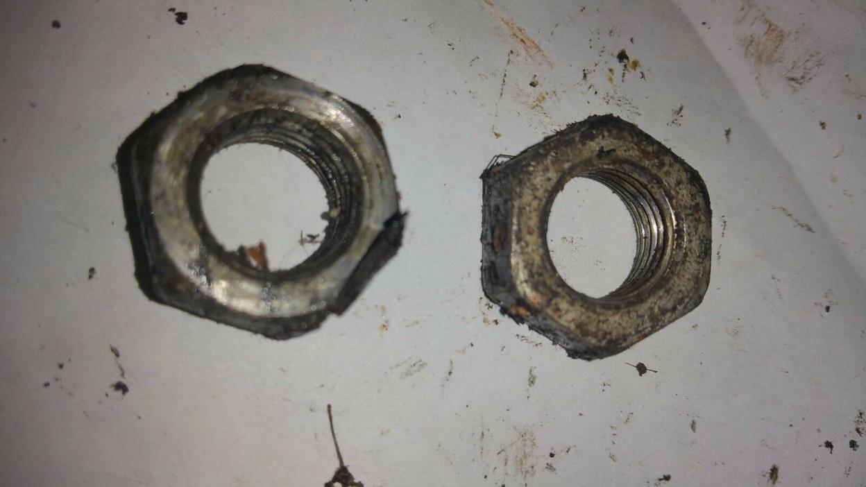 Ariens snowblower 2 qty 65054 lock nut 3/4 hex shaft snowthrower
