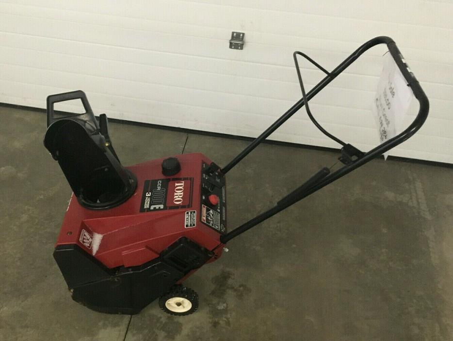 Toro CCR1000E Electric Start Snow blower 3 HP New Carlisle Indiana pick up