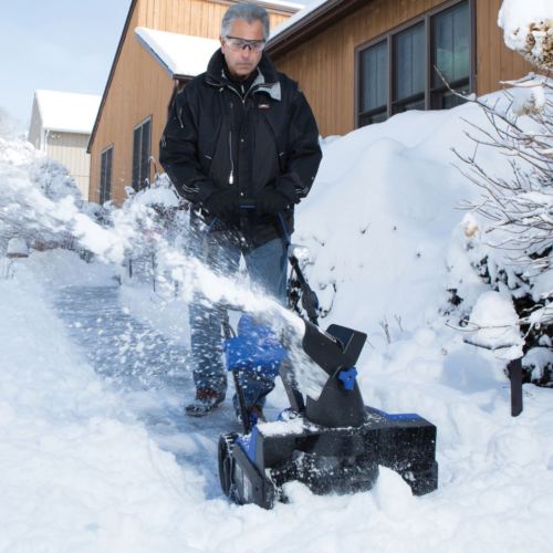 Snow Joe Hybrid Snow Blower 18-Inch 40 Volt | 13.5 Amp | Certified Refurbished