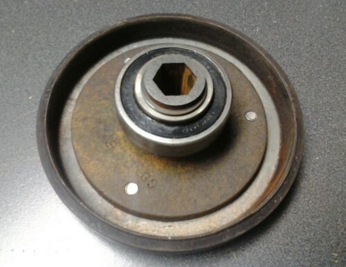 Vintage Gilson Unitrol Snowblower Rubber Friction Wheel Hub Trunion Bearing NLA