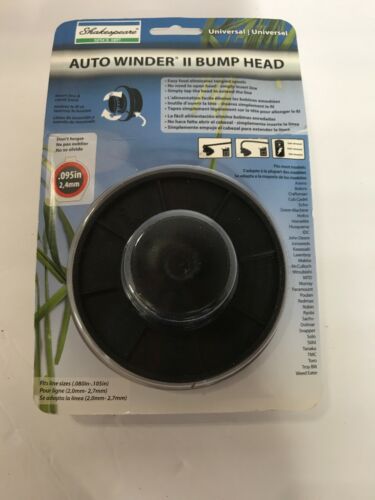 Shakespeare Auto Winder II Bump Head - String Timmer Head - NEW