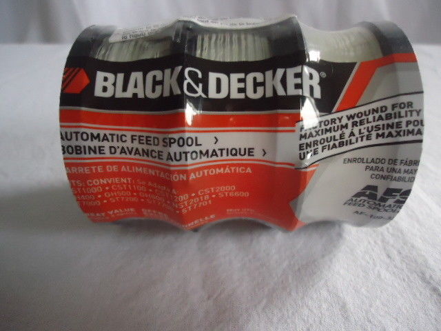 Replacement Trimmer Line Spool Black And Decker AF-100-3ZP AFS 3-Pk