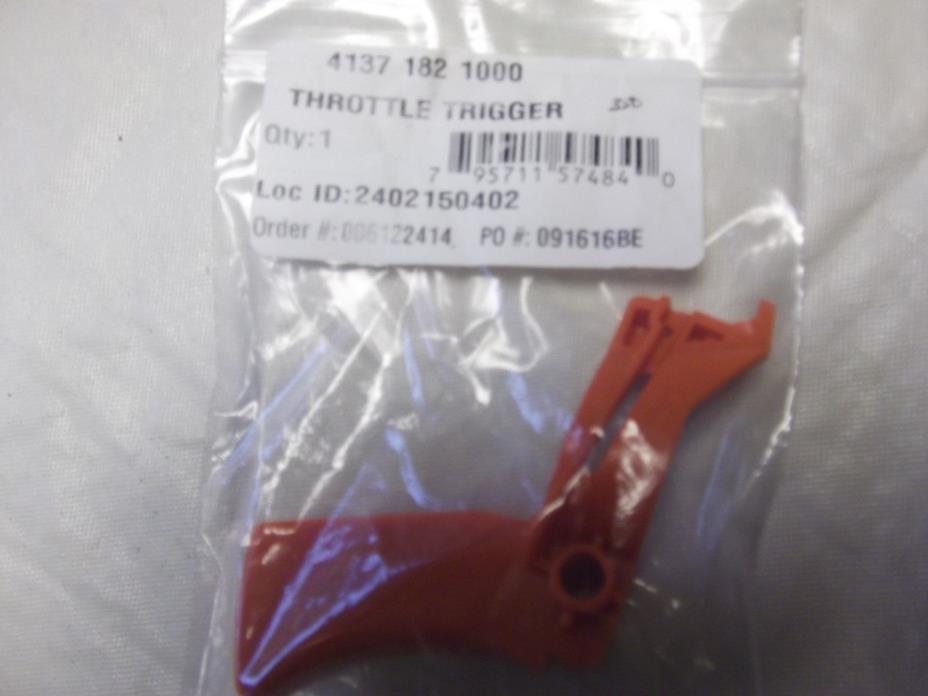 NEW STIHL THROTTLE TRIGGER FITS FS80 FS85 FC75 41371821000   OEM  Fast/Free Ship