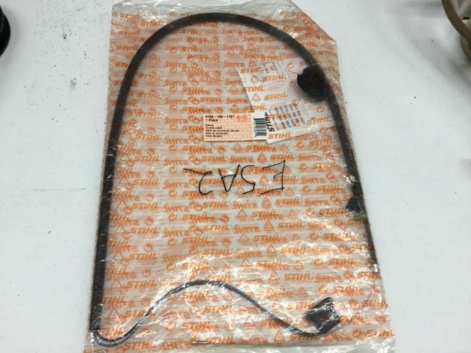 Stihl OEM Genuine 4180-180-1151 Throttle Cable New/Bike Handle Trimmer Free Ship