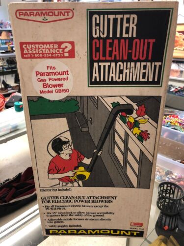 PARAMOUNT POWER BLOWER RAIN GUTTER CLEAN-OUT ATTACHMENT MODEL 5940 NEW IN BOX