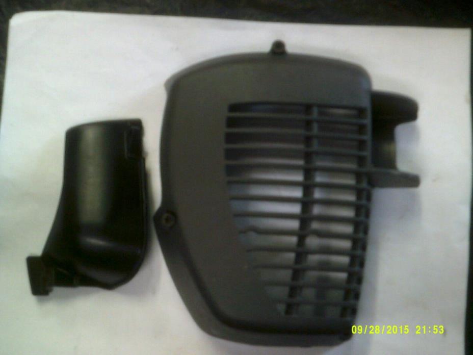 Used Husqvarna String Trimmer Muffler Guard 576215001 / Heat Shield 530150440