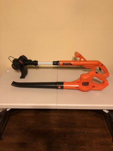 Black And Decker Hard Surface Sweeper And Weed Wacker Combo Kit For Sale .