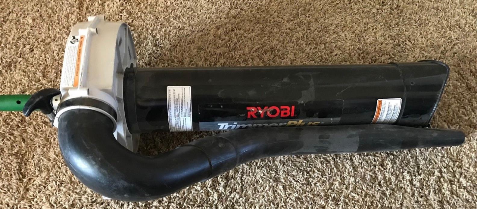 Ryobi Trimmer Plus 120 MPH Blower/Vacuum BV720r Full Attachment No bag