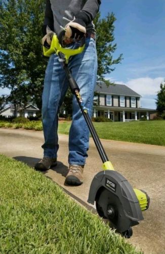 Ryobi Cordless Edger ONE+ 18-Volt Cordless Edger Yard Garden Patio New In Box